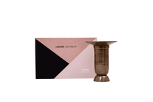 Load image into Gallery viewer, Solid brass incense holder and incense burner, packaged in a premium magnetic click top box with a foam insert. Perfect for gifting.