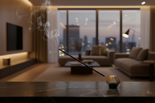 Load image into Gallery viewer, Hexagon burner with incense stick in luxury apartment