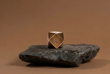 Load image into Gallery viewer, Incense burner made of aluminum with antique brass plating for rustic finish. Comes packed in a magnetic click top box with a foam insert Ideal for Japanese and Indian style incense.
