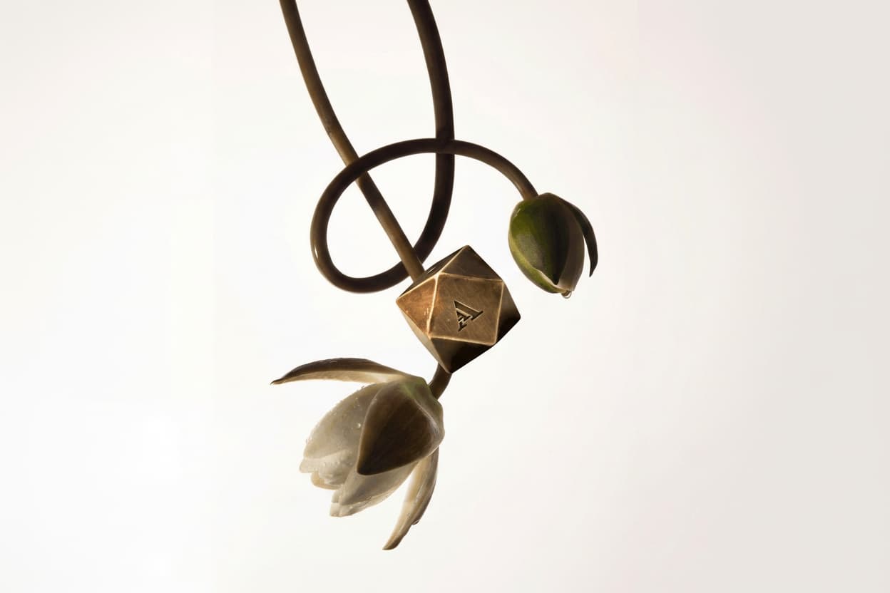 Heavy-gauge brass incense vessel showing a unique patina and artisanal craftsmanship.
