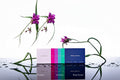 Minimalist product laydown showcasing Celestial Scent’s premium magnetic click-top packaging and botanical ingredients.
