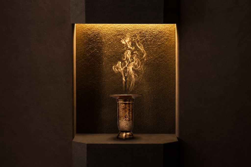 Funnel - Solid brass incense holder